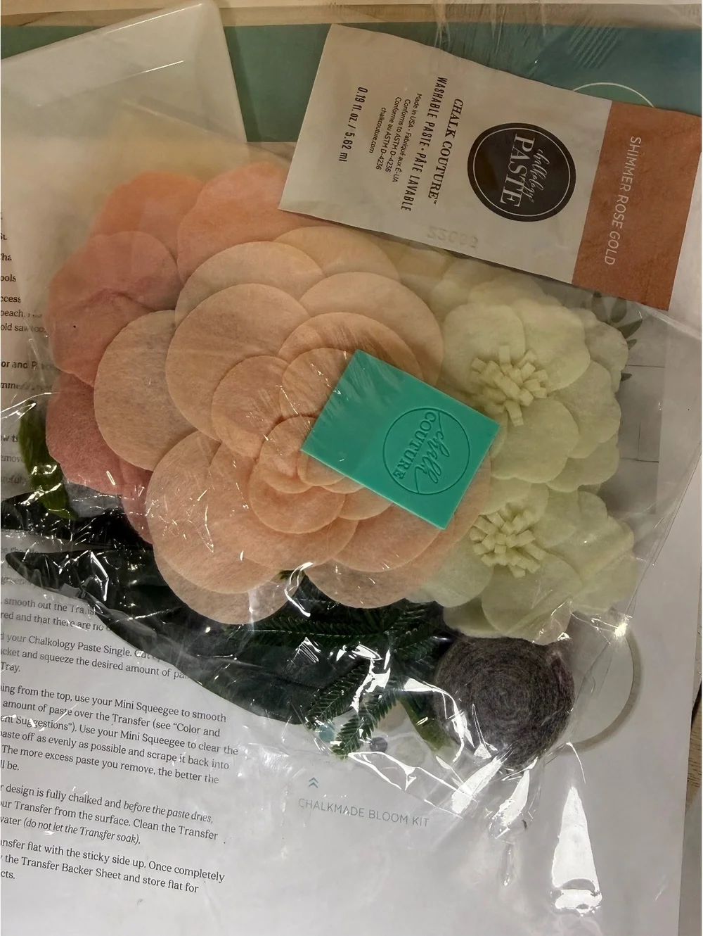 Bloom ChalkMade Kit from Chalk Couture, a DIY craft kit